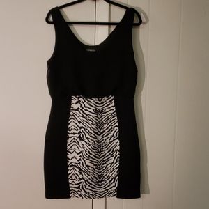 Express Black Sheath Dress